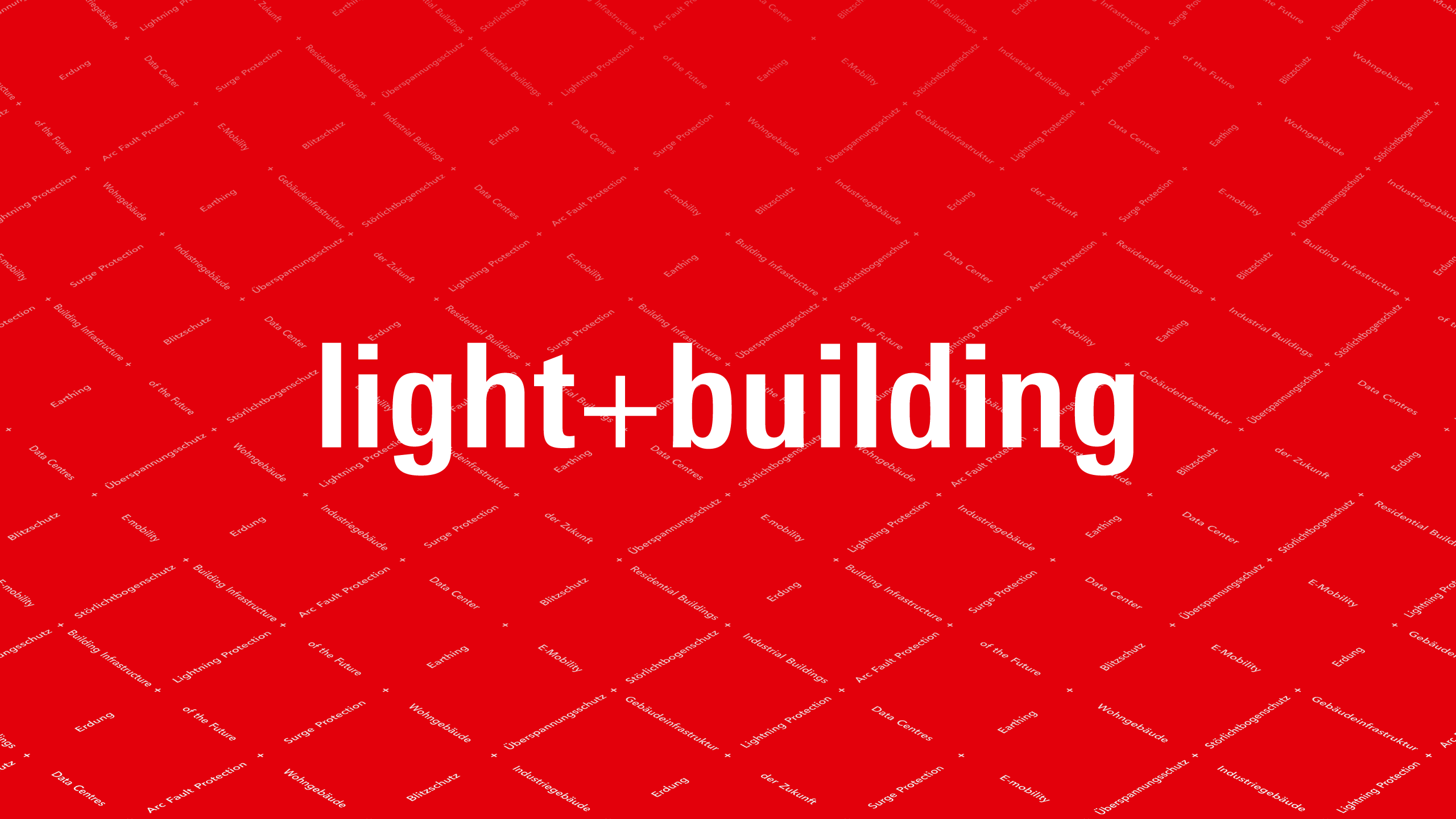 DEHN at Light + Building 2024 DEHN at Light + Building 2024