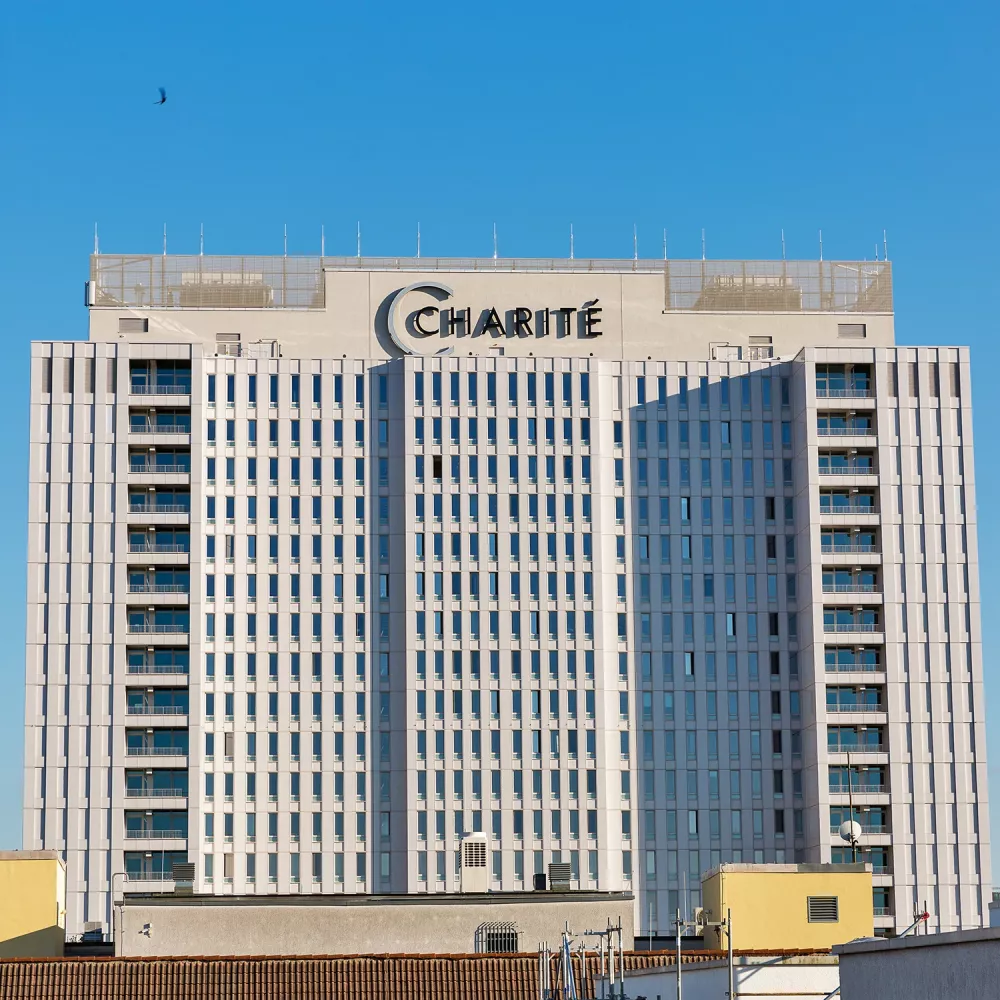 Building of Charite, Hospital in Berlin
