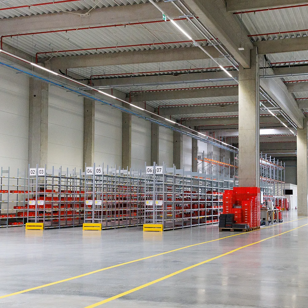 Production warehouse area