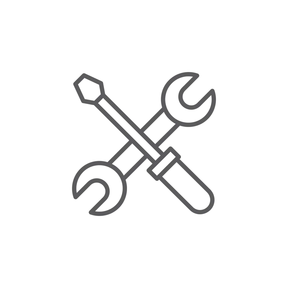 installation and maintenance icon