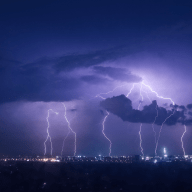 Blitz Lightning Stadt City