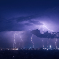 Blitz Lightning Stadt City