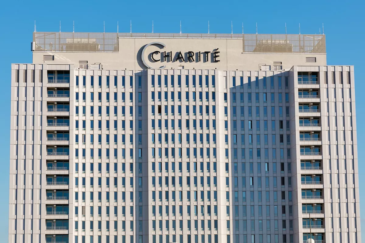 Building of Charite, Hospital in Berlin